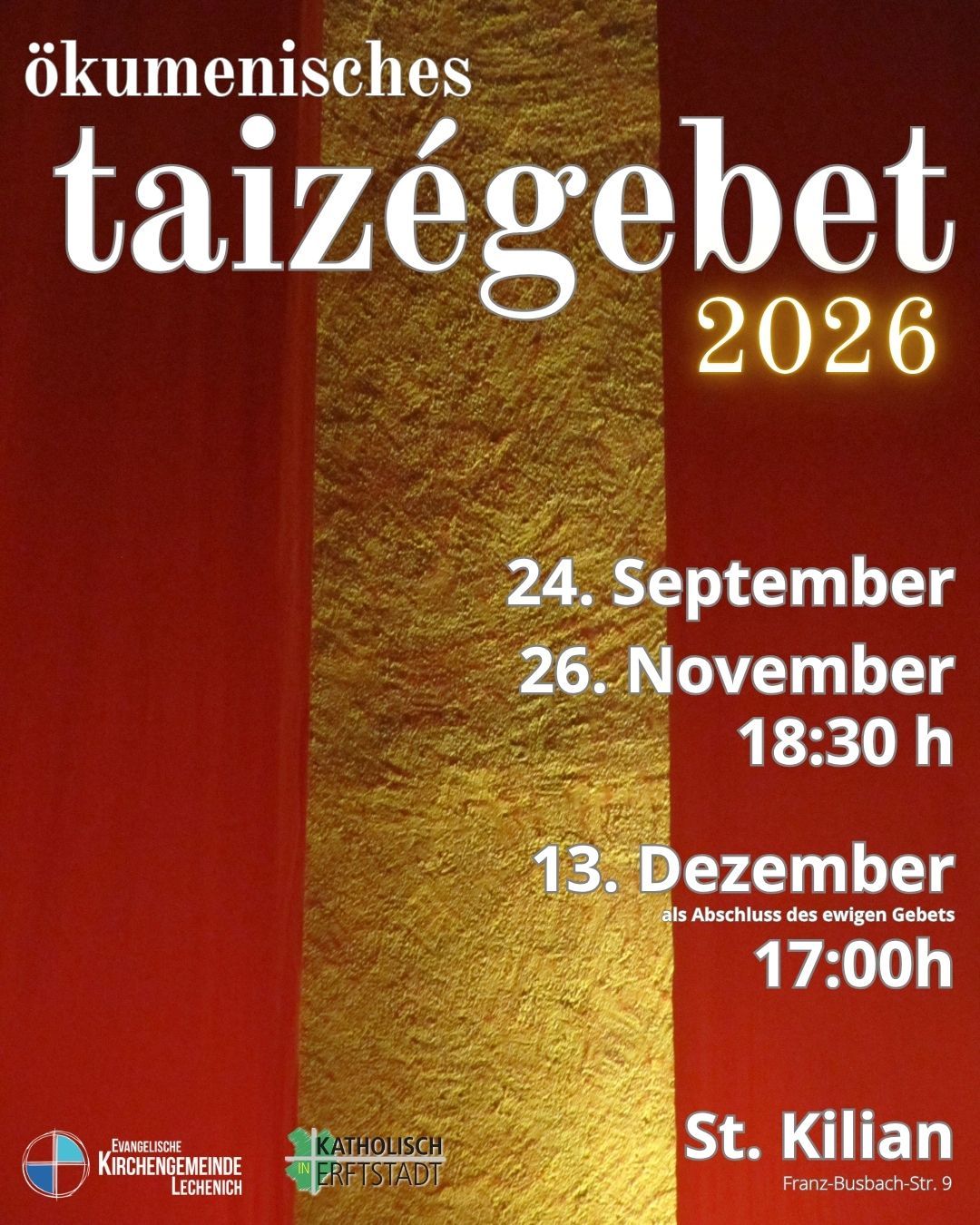 2026-2 - Taizégebet 2026-2 - Taizégebet