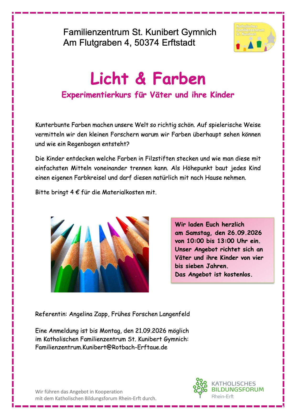 Plakat Licht und Farben Plakat Licht und Farben